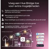 Philips - Hue Smart Lamp - E27 - Peer A60 - Mat - Wit - Zigbee - 2 Stuks