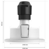 Spotje - Modern - Wit - Aluminium