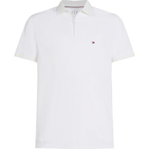 Tommy Hilfiger - Poloshirt - Gemêleerd - Katoenmix - Regular Fit