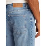 Tommy Hilfiger - Brooklyn - Korte Broek - Blauw - 79% Katoen, 20% Gerecycled Katoen