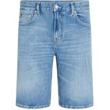 Tommy Hilfiger - Brooklyn - Korte Broek - Blauw - 79% Katoen, 20% Gerecycled Katoen