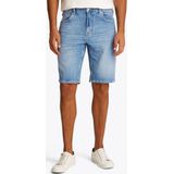 Tommy Hilfiger - Brooklyn - Korte Broek - Blauw - 79% Katoen, 20% Gerecycled Katoen