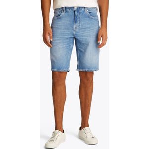 Tommy Hilfiger - Brooklyn - Korte Broek - Blauw - 79% Katoen, 20% Gerecycled Katoen