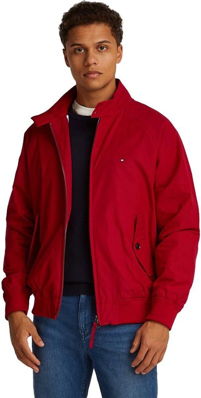 Tommy Hilfiger - Zomerjas - Rood - Polyester/Katoen Mix