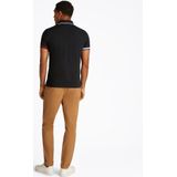 Tommy Hilfiger - Flag Cuff Slim Fit - Poloshirt - Zwart