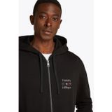 Tommy Hilfiger - Hilfiger Stack - Herenhoodie - Zwart