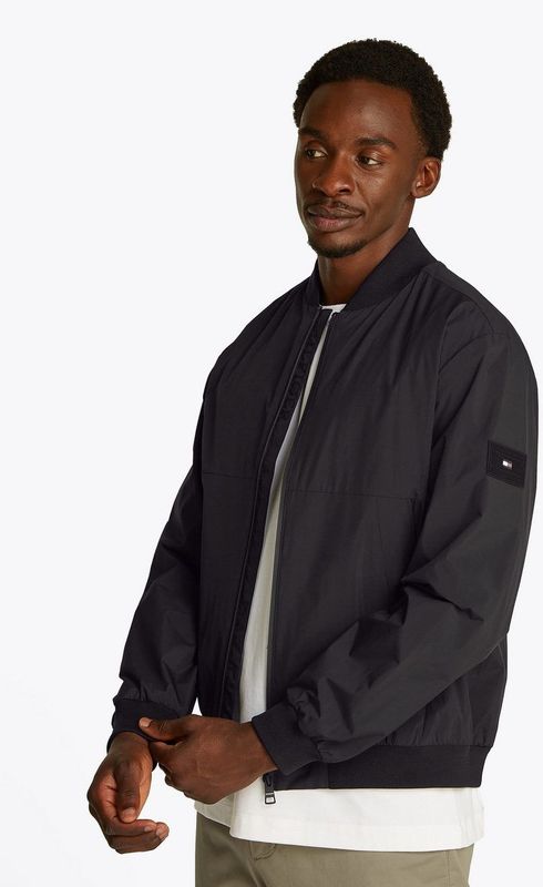 Tommy Hilfiger - Branded Bomber - Bomberjack - Zwart - Katoen