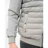 Tommy Hilfiger - Mix Media Zip Sweatshirt - Grijs