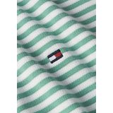 Tommy Hilfiger - Poloshirt - Effen - Katoenmix - Regular Fit - Korte Mouwen