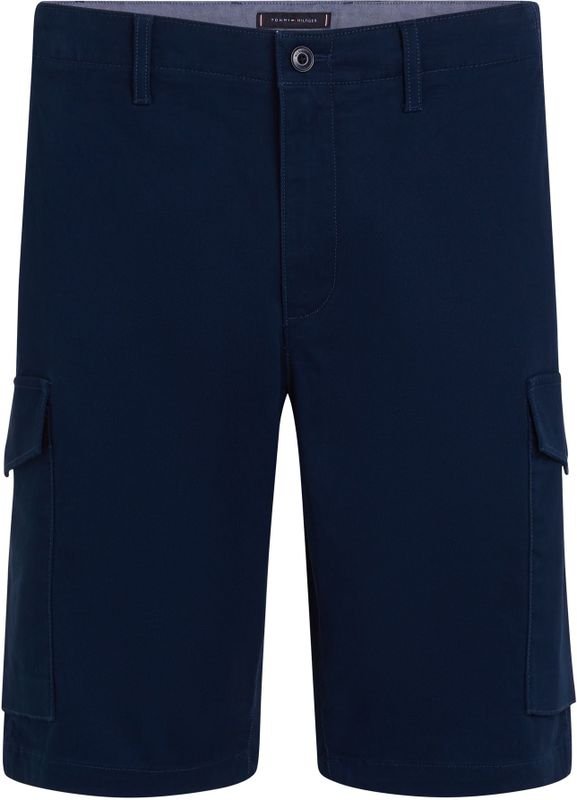 Tommy Hilfiger, Heren, Korte broeken, Blauw, Maat: W28 Katoen,