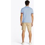 Tommy Hilfiger - MW0MW38458 - Poloshirt - Blauw - Katoen - Korte Mouwen