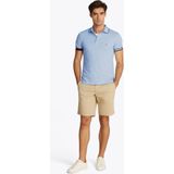 Tommy Hilfiger - MW0MW38458 - Poloshirt - Blauw - Katoen - Korte Mouwen