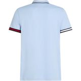 Tommy Hilfiger - MW0MW38458 - Poloshirt - Blauw - Katoen - Korte Mouwen