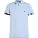Tommy Hilfiger - MW0MW38458 - Poloshirt - Blauw - Katoen - Korte Mouwen