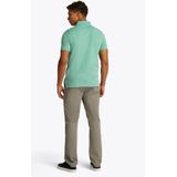 Tommy Hilfiger - Korte Mouwen Polo - Groen - Pique - Slim Fit