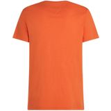 Tommy Hilfiger - TOMMY LOGO TEE - T-shirt - Oranje