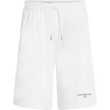 Tommy Hilfiger - SMALL TOMMY LOGO SWEATSHORTS - Joggingbroek - Wit