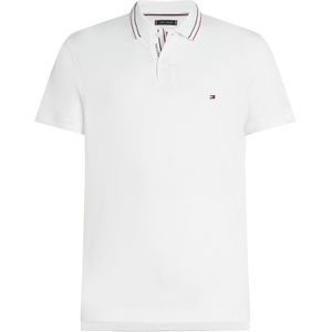 Tommy Hilfiger - Regular Polo - Heren Poloshirt - Wit - Katoen