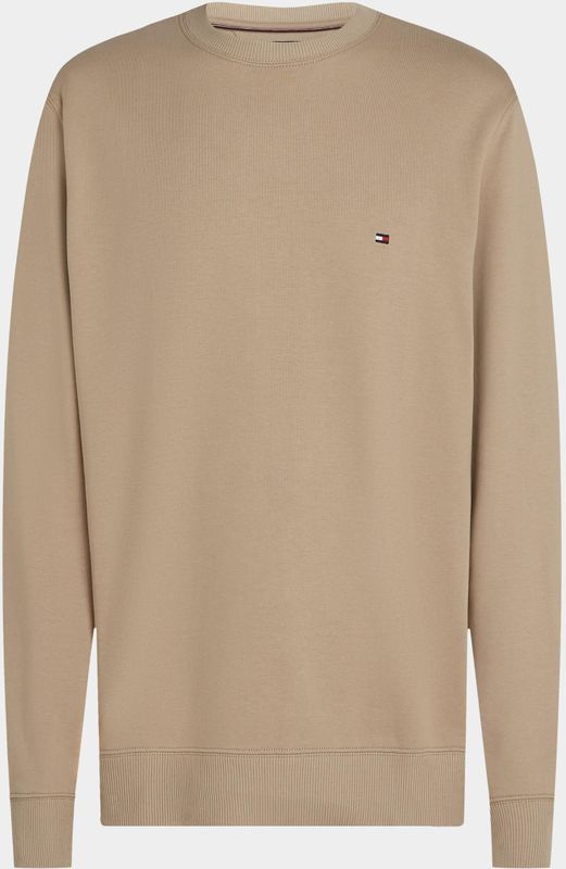 Tommy Hilfiger - Essential Terry Crewneck - Pullover - Beige