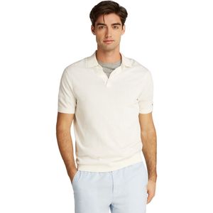 Tommy Hilfiger - Polo - Creme - Katoen