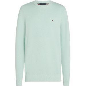 Tommy Hilfiger tructure Trui Mintgroen
