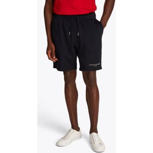 Tommy Hilfiger Heren SMALL TOMMY LOGO SWEATSHORTS MW0MW38698 Joggingbroek, Blauw, XS, Blauw (Desert Sky 654 920), XS