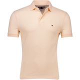 Tommy Hilfiger - 1985 Slim - Polo - Roze - Biologisch Katoen
