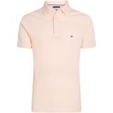 Tommy Hilfiger - 1985 Slim - Polo - Roze - Biologisch Katoen