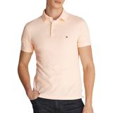 Tommy Hilfiger 1985 Slim Polo - heren poloshirt - zalmoranje