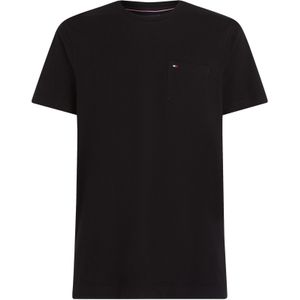 Tommy Hilfiger - Basic T-shirt - Katoen - Donkerblauw