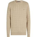 Tommy Hilfiger - MW0MW33132/RBT - Pullover - Bruin - 100% Katoen