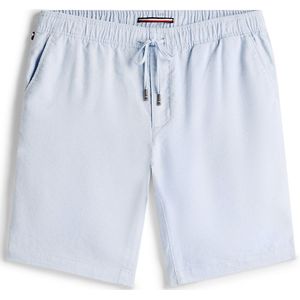 Tommy Hilfiger - Tapered Fit - Korte Broek - Lichtblauw - Linnen