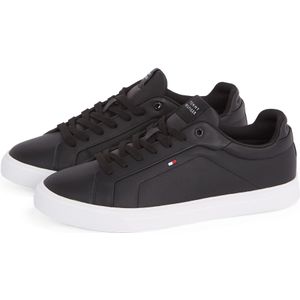 Sneakers Tommy Hilfiger Icon Court Pinperf Lth FM0FM05483 Schwarz