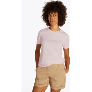 Tommy Hilfiger - REG SCRIPT C-NK TEE SS - T-shirt - Light pink