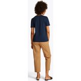 Tommy Hilfiger - Donkerblauw Script Tee - T-shirt - Katoen