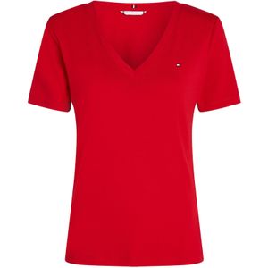 Tommy Hilfiger - T-shirt - Donkerblauw - 100% Katoen