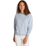 TOMMY HILFIGER - Sweatshirt - Lichtblauw - Effen - Lange Mouw