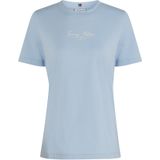 TOMMY HILFIGER Shirt  lichtblauw / wit