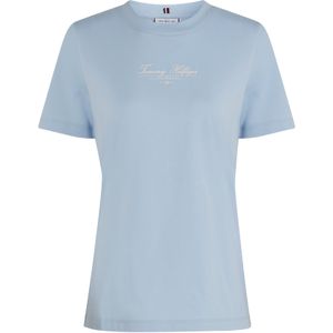 TOMMY HILFIGER Shirt  lichtblauw / wit