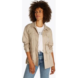 Tommy Hilfiger - Hemdjack - Donkerblauw - Katoen/Elastaan