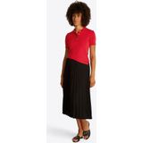 Tommy Hilfiger - 1985 Slim Pique - Poloshirt - Rood - Dames
