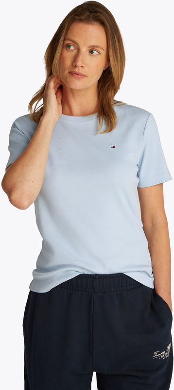 Tommy Hilfiger T-Shirt "SLIM CODY C-NK SS", mit Logostickerei