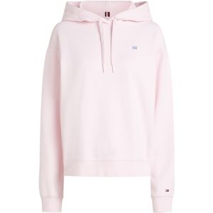 TOMMY HILFIGER - Hoodie - Lichtroze - Katoen - Met Kap