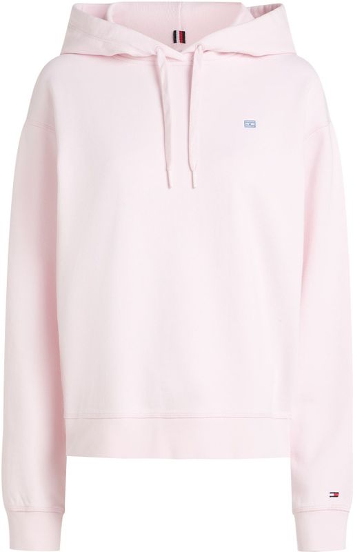 TOMMY HILFIGER - Hoodie - Lichtroze - Katoen - Met Kap