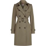Tommy Hilfiger - Trenchcoat - Bruin - 100% Biologisch Katoen