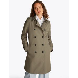 TOMMY HILFIGER Tussenmantel - Effen Katoen - Normale Lengte