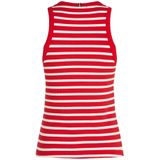 TOMMY HILFIGER Top  rood / zwart / wit