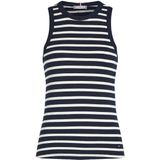 Tommy Hilfiger Dames Slim Rib Stretch Tank Top, Meerkleurig, XXS
