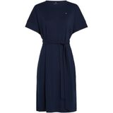 Tommy Hilfiger - Modern Cody - Jurk - Donkerblauw - Comfortabele Pasvorm