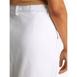 Tommy Hilfiger Jeansrock DNM KNEE STRAIGHT SKIRT RW WHITE mit Schlitz